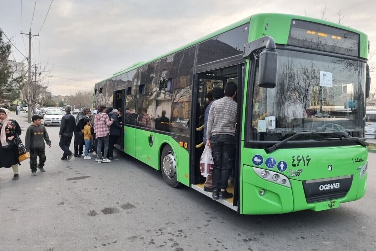 انجام بیش از ۳۱۰ میلیون سفر با ناوگان اتوبوسرانی مشهد در سال ۱۴۰۴
