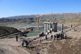 سد شوریجه تا تیرماه آبگیری نهایی می شود