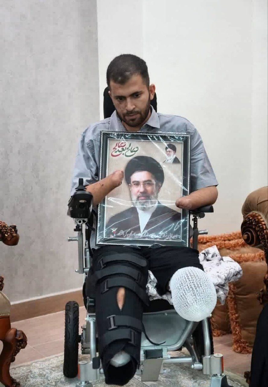 فداکاری پاسدار ۲۲ ساله پیش از دیدن نوزادش + عکس