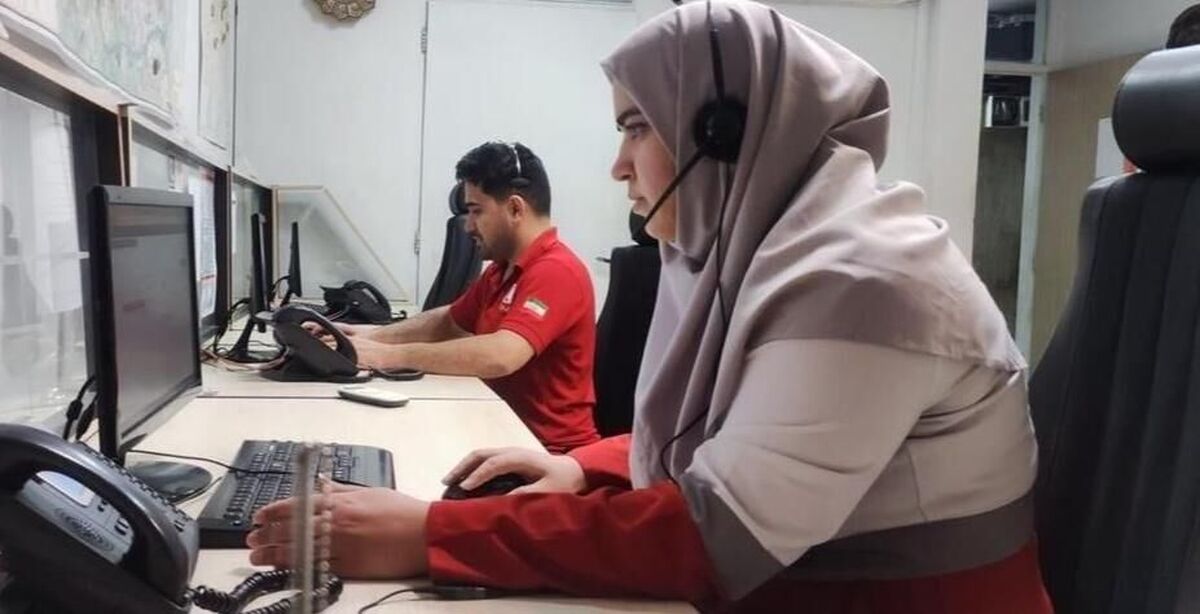 پاسخ به ۱۶۲ هزار تماس مردمی با هلال احمر در جنگ تحمیلی سوم تا امروز (۲۵ فروردین ۱۴۰۵)