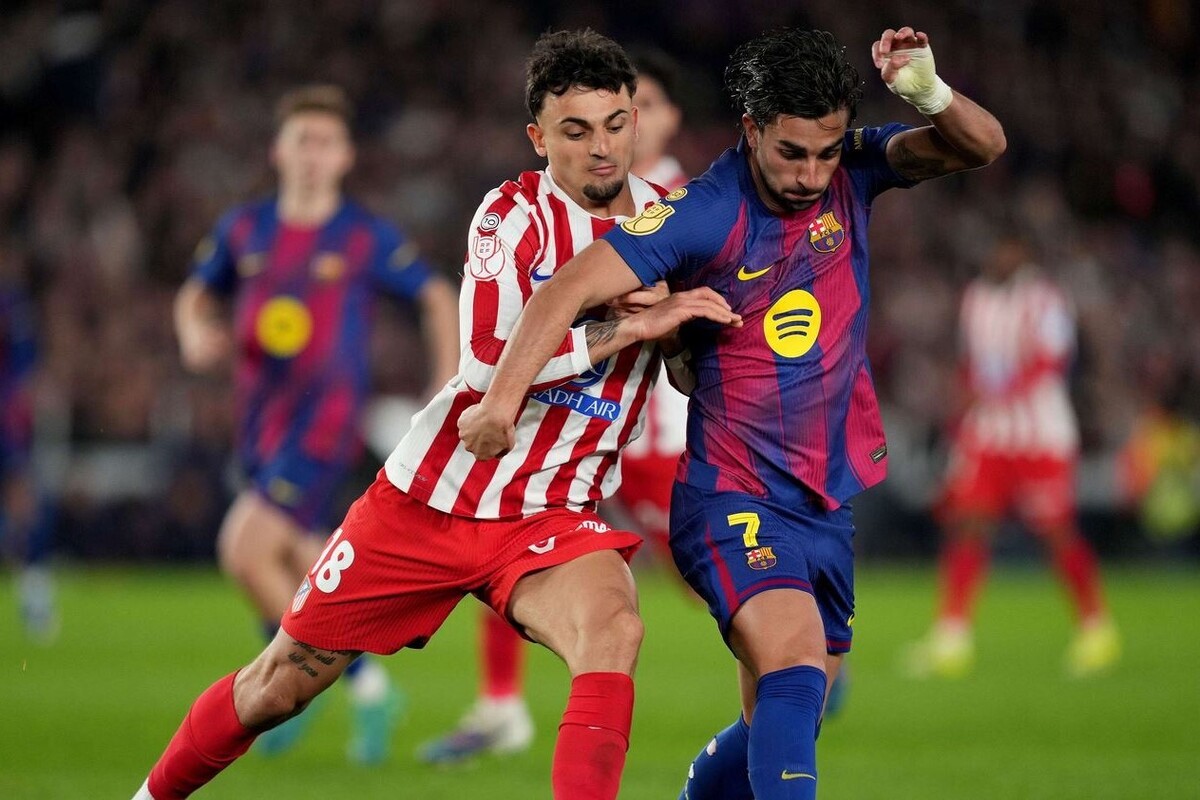 نتیجه و ویدئو خلاصه بازی برگشت اتلتیکومادرید و بارسلونا (۲۶ فروردین ۱۴۰۵) | فلیک، ناکام بزرگ لیگ قهرمانان اروپا