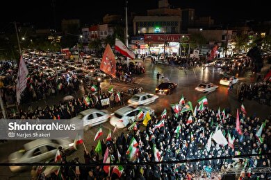 گزارش تصویری | چهل‌وپنجمین موج حضور حماسی مردم مشهد