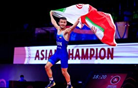 والی زاده بهترین کشتی‌گیر آسیا شد