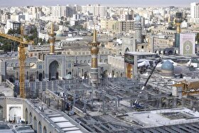 تجهیز رواق امیرالمؤمنین (ع) حرم امام رضا(ع) به تکنولوژی‌های روز | نخستین «صحن بام» حرم مطهر در راه است