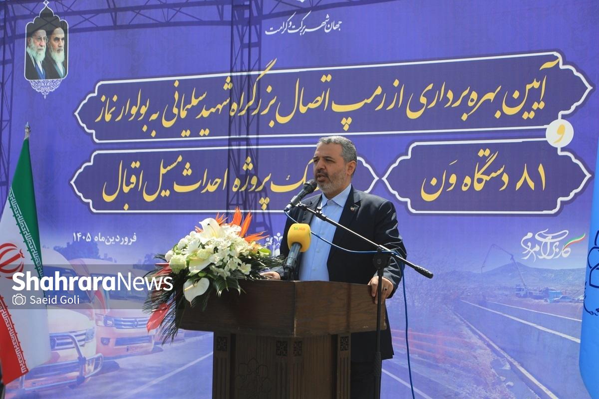 نایب رئیس کمیسیون عمران، حمل‌ونقل و ترافیک شورای اسلامی شهر مشهد: نگاه مدیریت شهری در این دوره، حل مسائل کلانِ شهر بوده است