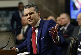 ویدیو| واکنش عصبی وزیر جنگ‌ آمریکا به یک ویدیوی ایرانی