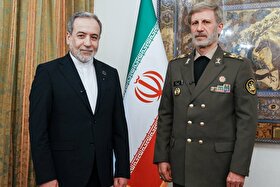 عراقچی خطاب به فرمانده کل ارتش: امنیت امروز، مدیون مجاهدت نیروهای مسلح ماست