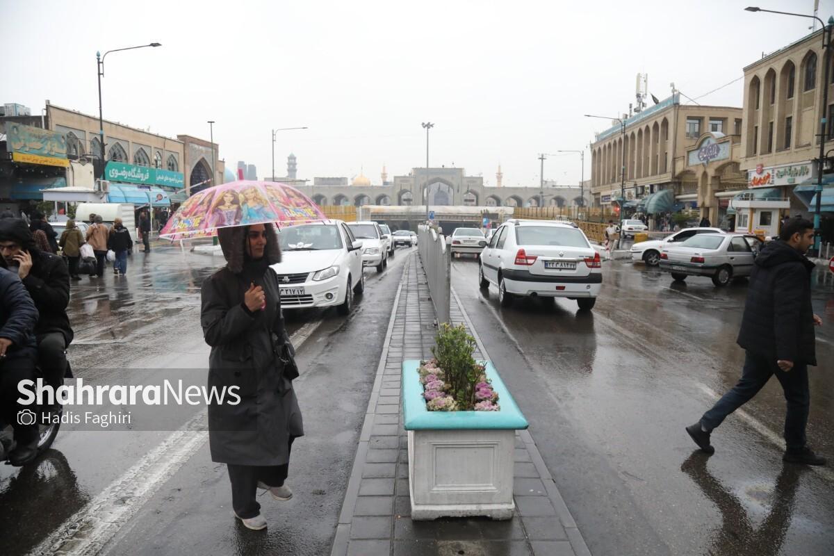 پیش‌بینی هواشناسی مشهد و خراسان رضوی امروز (دوشنبه، ۳ فروردین ۱۴۰۵) | ورود سامانه بارشی از فردا