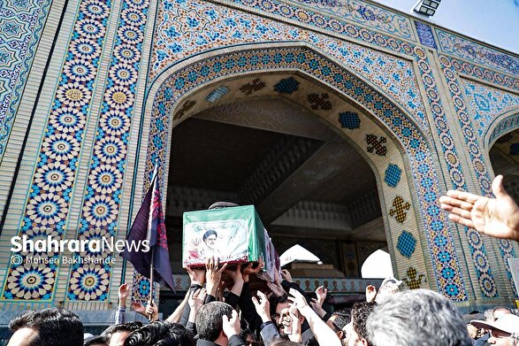 سرباز گمنام امام زمان (عج) رستگار شد | روایت مراسم تشییع پیکر وزیر شهید اطلاعات در مشهد + ویدیو