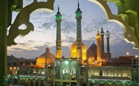 عکسی قدیمی از حرم حضرت معصومه(س)