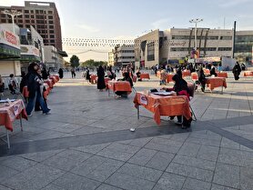 نقاشی دختران نوجوان مشهدی برای وطن| یاد دانش‌آموزان شهید مدرسه میناب گرامی داشته شد + فیلم