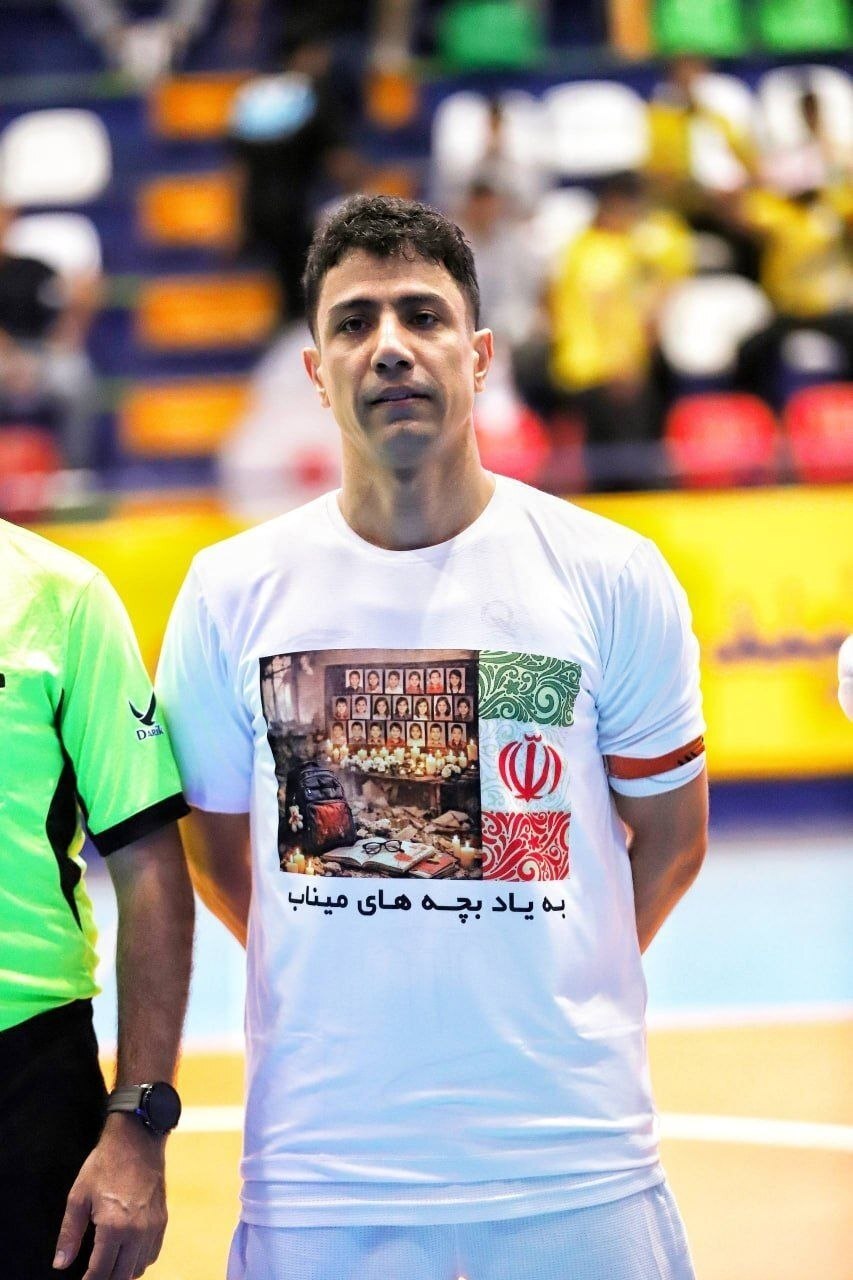 حرکت نمادین طیبی برای یادبود شهدای مدرسه شجره طیبه میناب