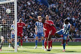 نتیجه و ویدئو خلاصه بازی لیورپول و برایتون (۱ فروردین ۱۴۰۵) | فرصت‌سوزی اسلوت در مسیر کسب سهمیه