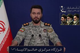 سخنگوی قرارگاه مرکزی خاتم‌الانبیا: اسم شکستتان را توافق نگذارید + فیلم