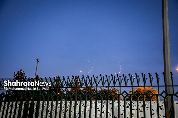 جزئیات اصابت پرتابه‌های دشمن و شنیده شدن صدای انفجار در اطراف محدوده فرودگاه مشهد (چهارشنبه ۵ فروردین ۱۴۰۵)