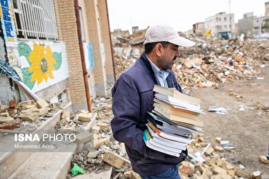 گزارش تصویری | خسارات ناشی از تجاوز هوایی آمریکایی صهیونی به مدارس خمین