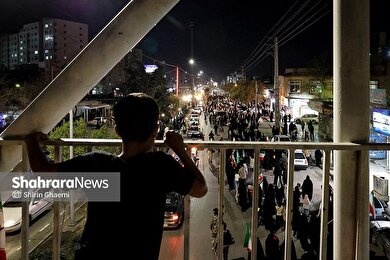 گزارش تصویری | بیست و هشتمین شب حضور حماسی مردم در خیابان ها
