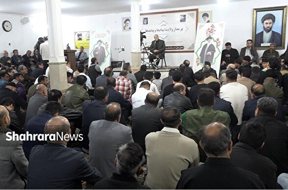 بیعت بازاریان افغانستانی مقیم مشهد با آرمان‌های انقلاب اسلامی (۹ فروردین ۱۴۰۵)+ فیلم