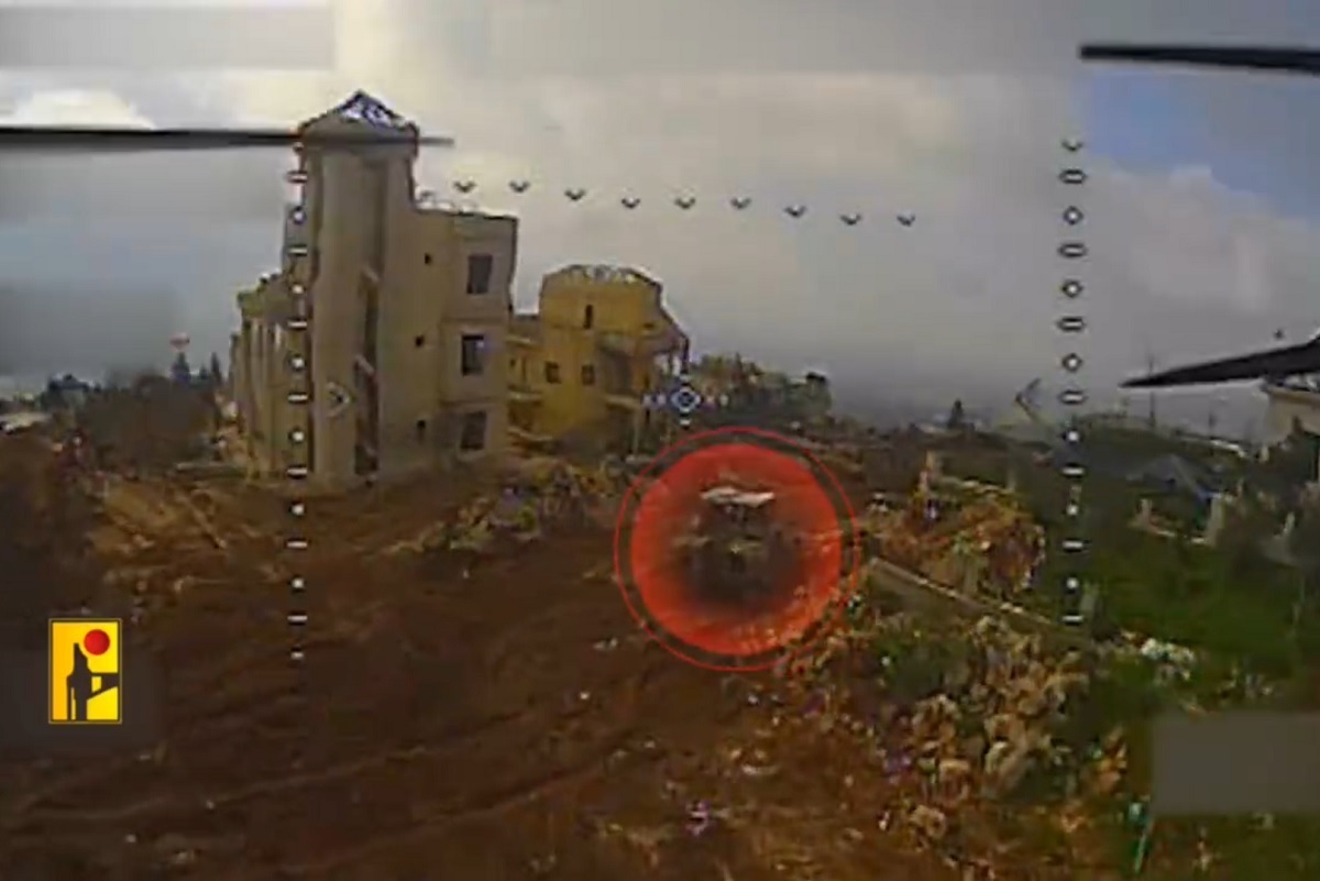 ویدئو | مانور حیرت&zwnj;انگیز پهپاد حزب&zwnj;الله و هنر شکار مرکاوای اسرائیلی