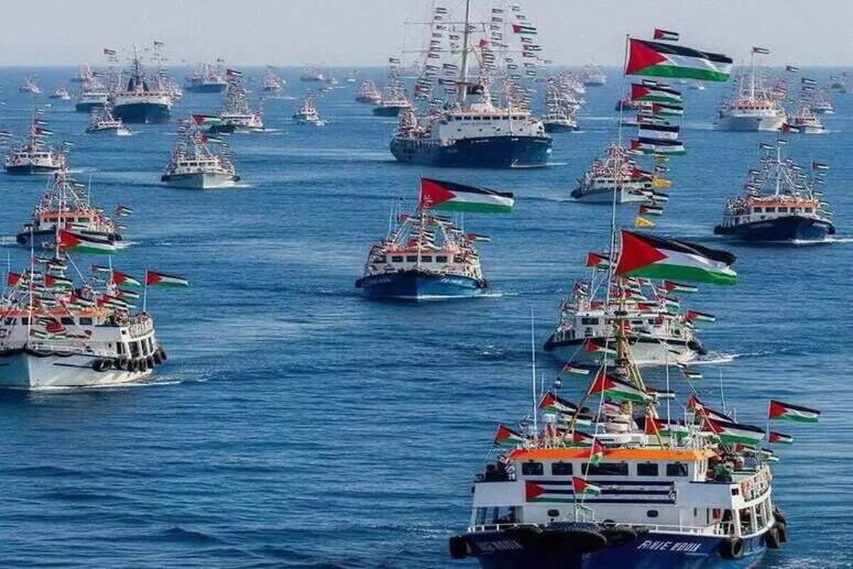 ۱۱ کشور در بیانیه‌ای مشترک حملات رژیم صهیونیستی به ناوگان صمود را محکوم کردند