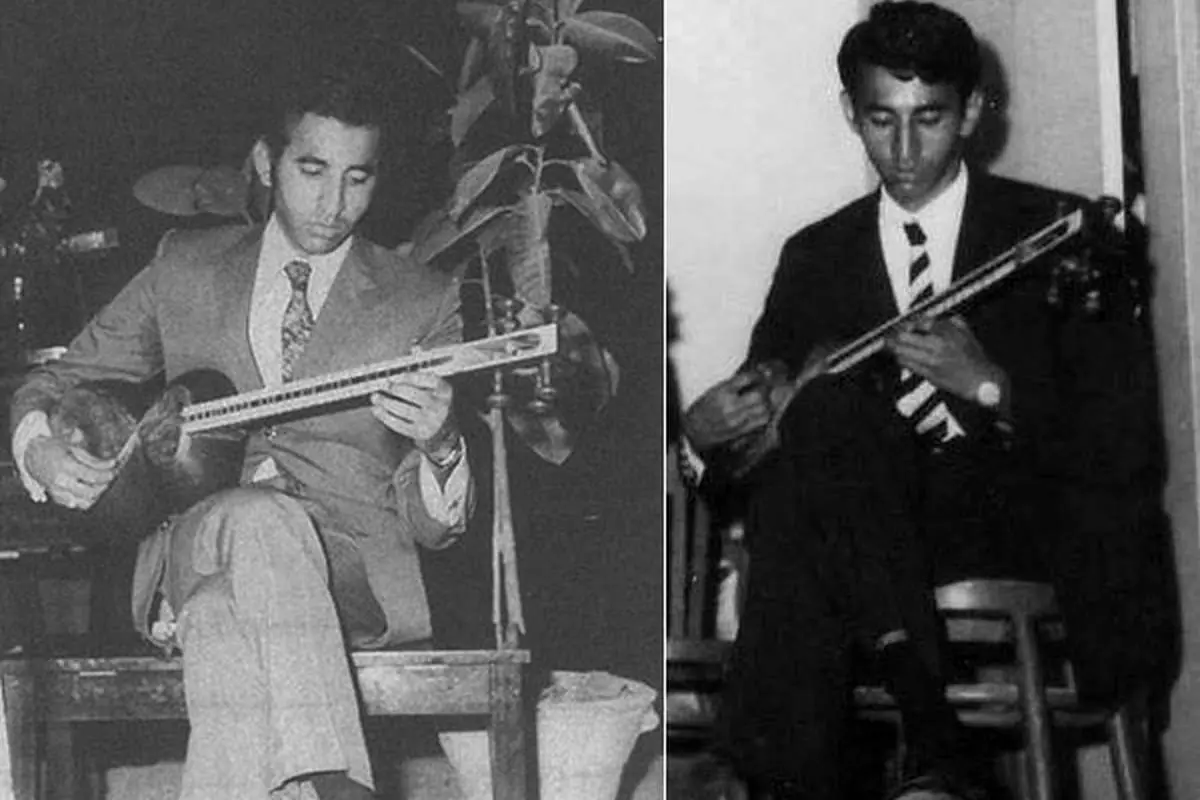 محمدرضا لطفی در سنین جوانی