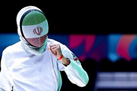 کسب مدال برنز مسابقات کشوری توسط بانوی شمشیرباز مشهدی، برای اولین بار