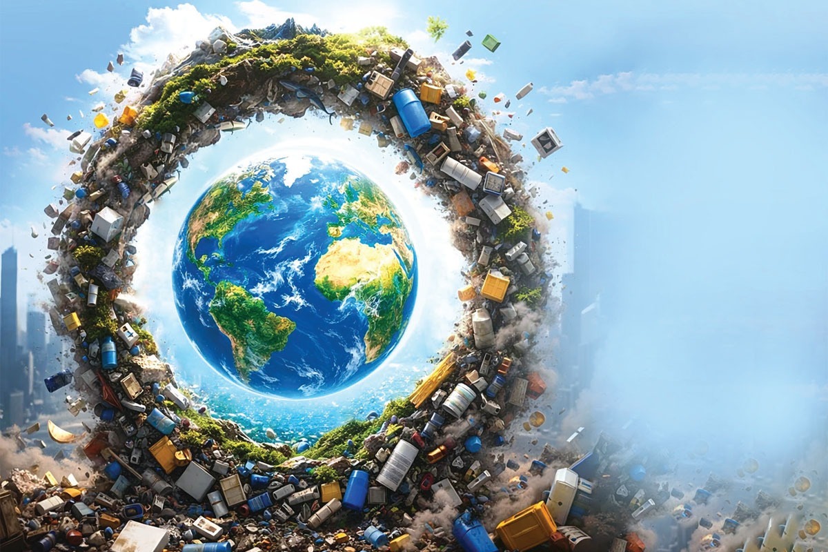 به احترام روز زمین پاک، دوباره به تولید انبوه پسماندها فکر کنیم | زمین زیر بار زباله