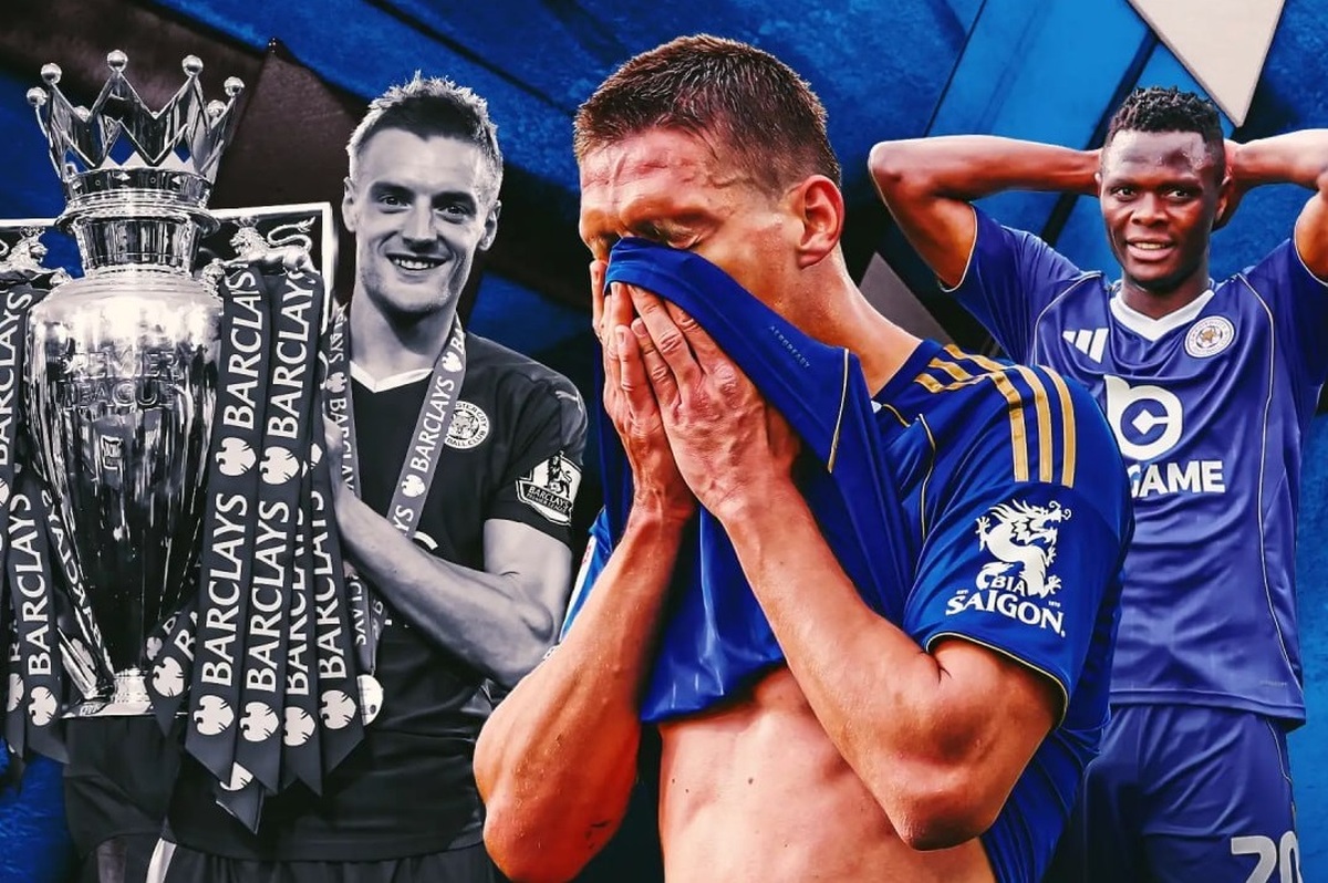 چطور لسترسیتی در ۱۰ سال از قهرمانی در لیگ برتر به سطح سوم فوتبال انگلیس سقوط کرد؟