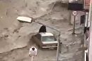 ویدئو | ۱۲ زخمی براثر وقوع سیل در سامسون ترکیه (۲۳ اردیبهشت ۱۴۰۵)