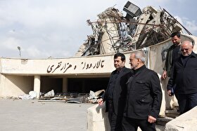رئیس جمهور در بازدید از ورزشگاه آسیب‌دیده آزادی: دشمنان از هر نماد امید، انسجام و افتخار ملت ایران هراس دارند