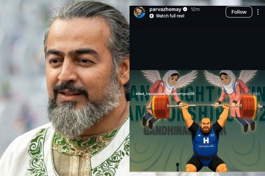 استوری پرواز همای، برای علیرضا یوسفی، قهرمان وزنه‌برداری + عکس