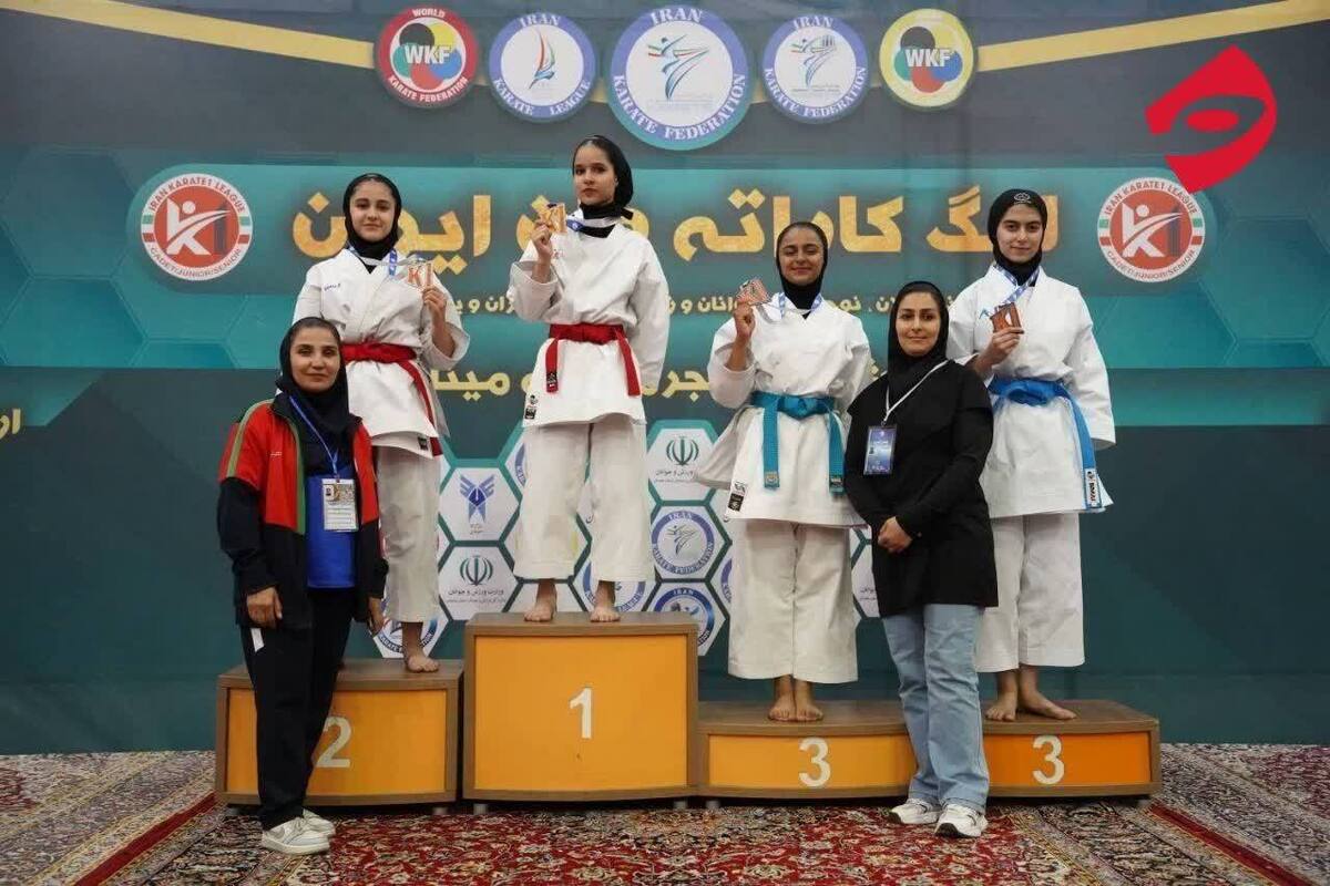 درخشش دختران کاراته کار خراسانی در رقابت&zwnj;های لیگ &laquo;کاراته وان&raquo; ایران
