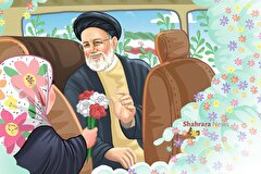 قصه دختر کوچولویی که به آرزویش رسید |  دسته‌گلی برای شهید جمهور