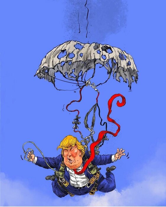 هنرمندان هنرهای تجسمی به رویدادهای مربوط به جنگ واکنش نشان دادند + آثار