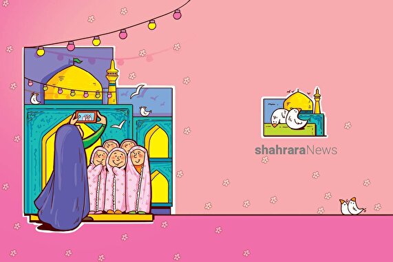 داستان کودک درباره روز دختر | دو جشن در بهشت