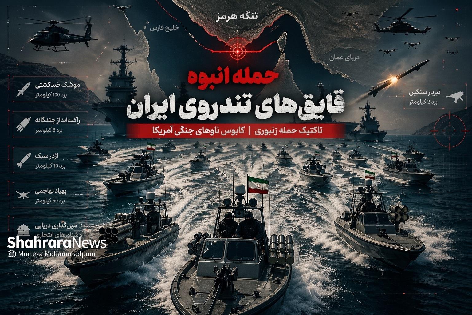 زنبور‌های مرگبار خلیج‌فارس | چگونه تاکتیک حمله زنبوری، تنگه هرمز را مسدود می‌کند؟