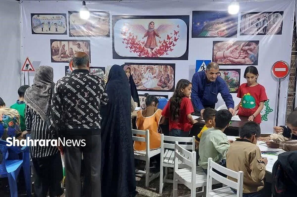 تبیین مفاهیم جنگ به زبان کودکانه در کتابخانه‌های سیار مشهد + جزئیات و مکان واحدهای فعال