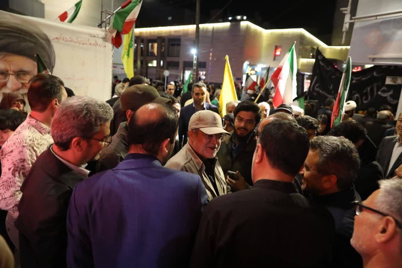 شهردار مشهد: پای این نظام و کشور و پرچم و سرزمین‌مان ایستاده‌ایم