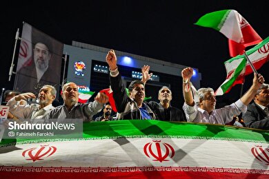 گزارش تصویری | پنجاه‌وهفتمین شب حضور حماسی مردم در خیابان