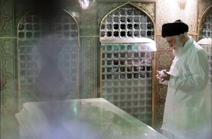 قالیباف در شب میلاد امام رضا(ع) برای رهبر شهید نوشت