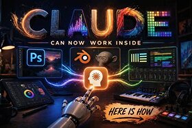 فتوشاپ به چت‌بات کلاود وصل شد | ورود رسمی هوش مصنوعی به قلب طراحی حرفه‌ای