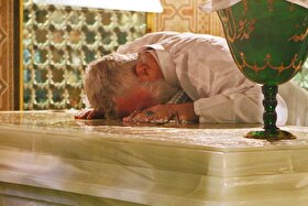 ویدئو | ایران، ایران امام رضاست | بیانات رهبر شهید در جمع زائران حرم مطهر رضوی