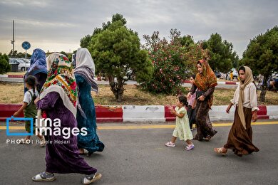 گزارش تصویری | آیین «قارشیلاماق حاجی‌لاردان»