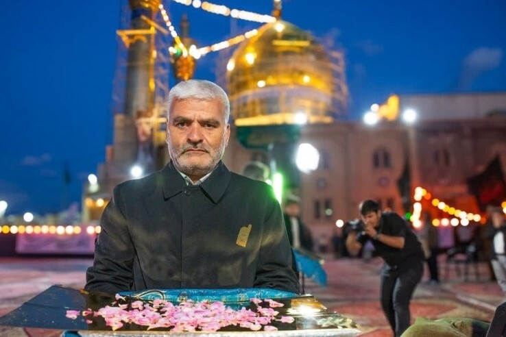 گنبد آسیب‌دیده حسینیه اعظم زنجان طلاکاری شد + تصاویر