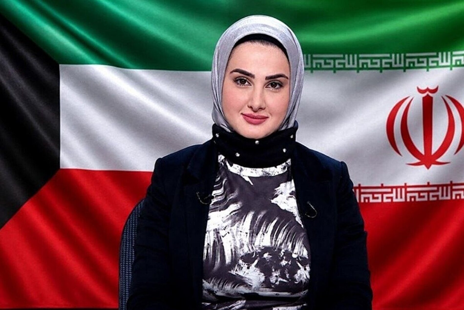 «زینب دشتی» مجری کویتی، به دلیل حمایت از ایران به ۳ سال حبس محکوم شد