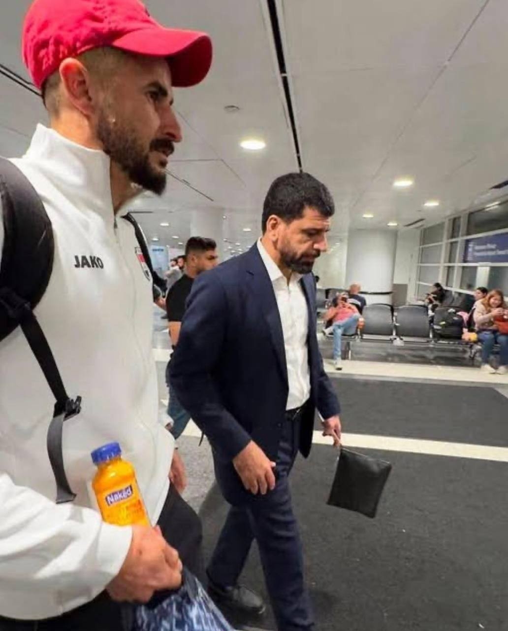 بازداشت گلزن عراق در آمریکا + عکس