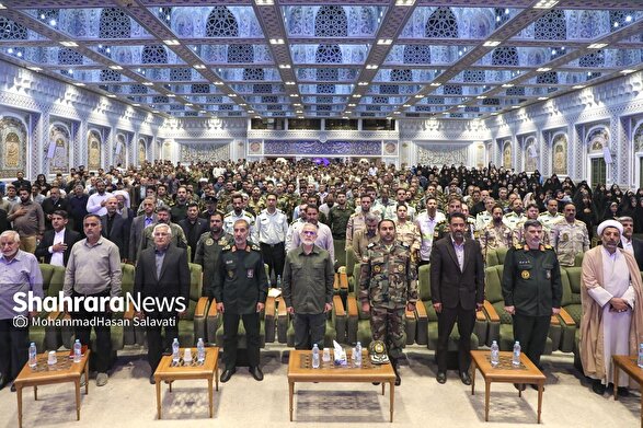 مراسم بزرگداشت سرلشکر شهید پاکپور و فرماندهان جنگ تحمیلی سوم امروز در مشهد برگزار شد + فیلم