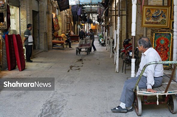 پروژه مرمت و بازسازی بازار فرش مشهد فردا (۲۰ خرداد ۱۴۰۵) افتتاح می‌شود