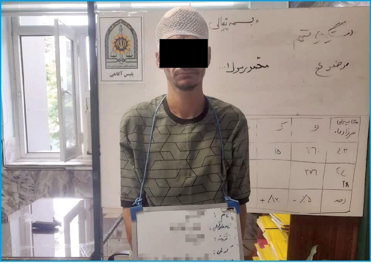 نجات معجزهآسای سارق معتاد از سانحه رانندگی در مشهد + عکس