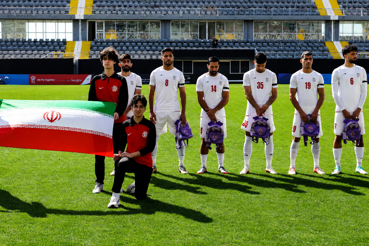 ایران با بازوبند مشکی به مصاف مصر می‌رود